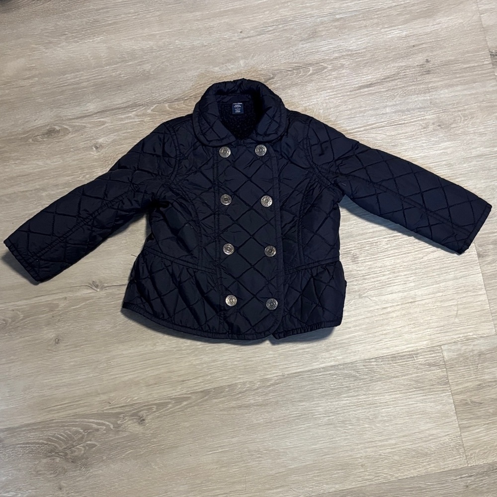 GAP Kids Navy Quilted Puffer Jacket